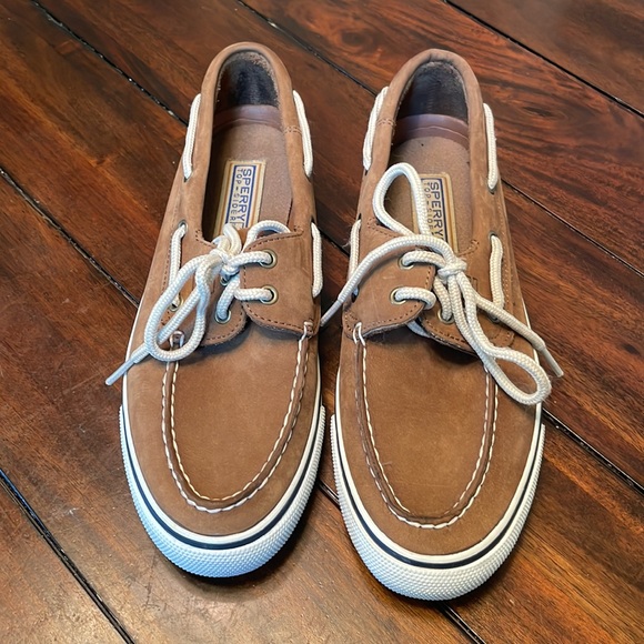 Sperry top-sider suede leather boat shoe size 8 1/2 - Picture 2 of 9